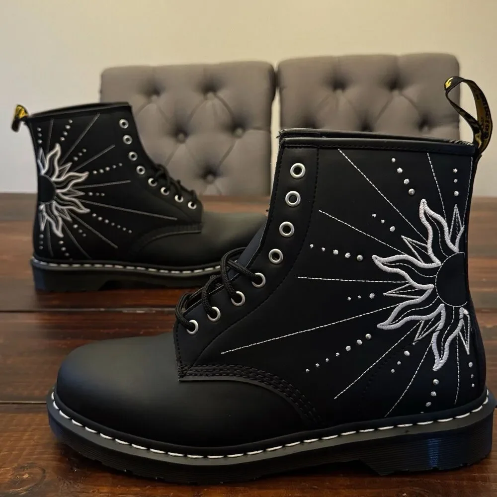Dr Martens 1460 Solar Flare Lace Up Leather Boots